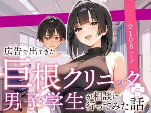 広告で出てきた巨根クリニックに男子学生が相談に行ってみた話(COMICアイル) [d_589800]