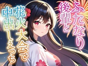 【ふたなり百合】クールビューティー後輩に迫られて花火大会で中出しセックス！(フタトピア) [d_589915]