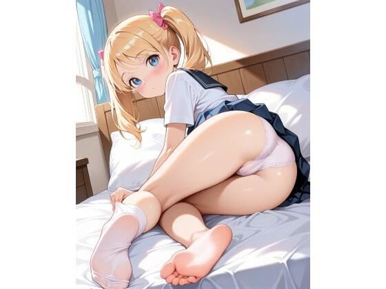 見せつけガールズ☆ソックス脱ぎかけ、足裏見せつけ編(カズン) [d_589962]