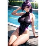 競泳水着  花南（かなん）(もーやんセレクト) [d_592036]