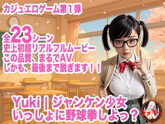 Yuki ｜ ジャンケン少女  いっしょに野球拳しよっ？  カジュエロゲーム第1弾！(ラッキー集団) [d_592115]