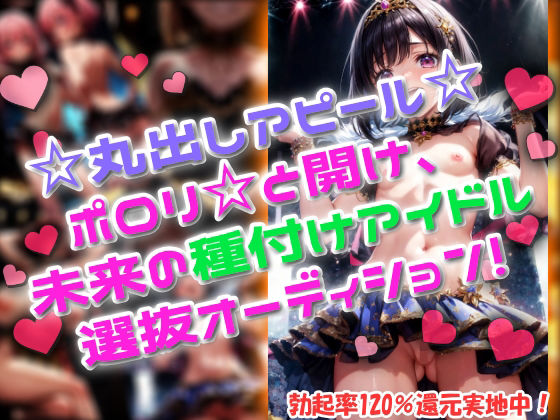 丸出しアピール！ポロリと開け、未来の種付けアイドル選抜オーディション！(桃満製菓) [d_592757]