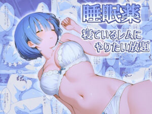 睡眠薬で眠らせたレムにやりたい放題【睡眠姦】(性癖全開わんこ) [d_592880]