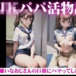 JKのパパ活で嫌いなおじさんの巨根にハマって、、セックスが好きになってしまいました(童顔巨乳ゴリラ) [d_597061]