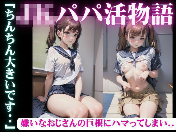 JKのパパ活で嫌いなおじさんの巨根にハマって、、セックスが好きになってしまいました(童顔巨乳ゴリラ) [d_597061]