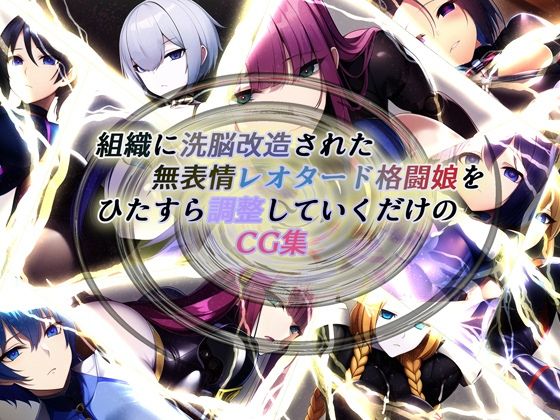 組織に洗脳改造された無表情レオタード格闘娘をひたすら調整していくだけのCG集(黒豆だいふく) [d_271114]