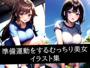 準備運動をするむっちり美女イラスト集(ぽんぽこ) [d_512041]