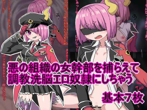 悪の組織の女幹部を捕らえて調教洗脳エロ奴●にしちゃう(エクスペリメン道) [d_512322]