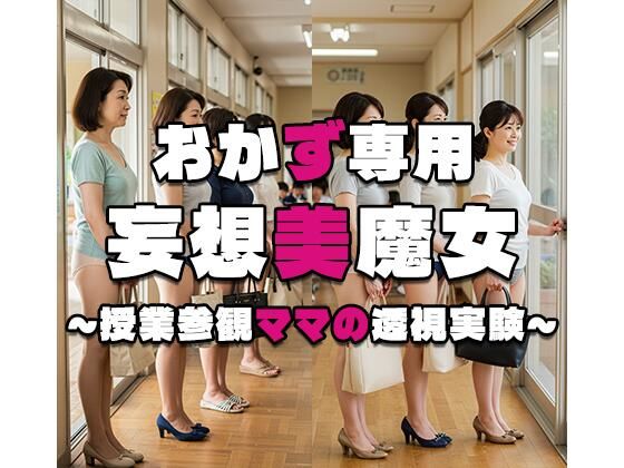 【おかず専用】妄想美魔女〜授業参観ママの透視実験5〜(AI美魔女) [d_553806]