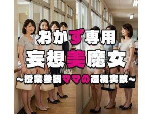 【おかず専用】妄想美魔女〜授業参観ママの透視実験6〜(AI美魔女) [d_553807]