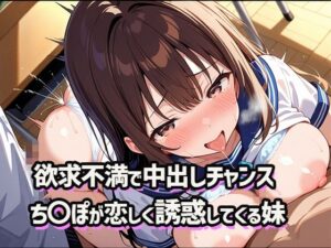 欲求不満で中出しチャンス！  〜誰もいないからって兄のち〇ぽが欲しくて誘惑してくる妹〜(ママコチャ) [d_557100]