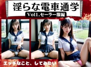 淫らな電車通学〜Vol1.セーラー服編〜「エッチなこと、してみたい」(妄想変態企画) [d_560269]