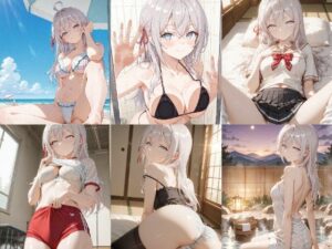 「時々ボソッとロシア語でデレる隣のアーリャさん」アリサ・ミハイロヴナ・九条セクシー写真集11（全500枚）(人の海) [d_569848]