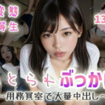 【ド変態優等生】ねとられぶっかけ〜用務員室で大量中出し〜(ぷよんぷよんスライム) [d_576296]