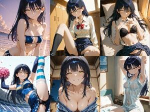 「機動戦士Gundam GQuuuuuuX」ニャアン セクシー写真集3（全500枚）(人の海) [d_576486]