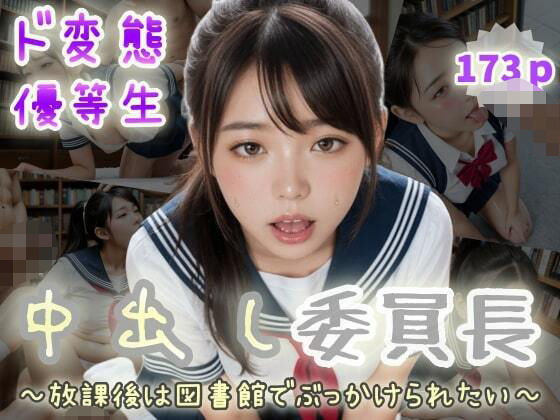 【ド変態優等生】中出し委員長〜放課後は図書館でぶっかけられたい〜(ぷよんぷよんスライム) [d_576703]