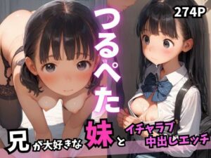 兄が大好きなつるぺた妹とイチャラブ中出しエッチ(ろりぽっぷきゃんでぃー) [d_576902]