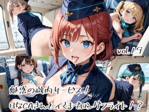 魅惑の機内サービス！HなCAさんとイくまでロングフライト！？vol.19(プリズムK) [d_583348]