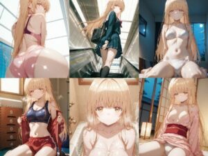 「お隣の天使様にいつの間にか駄目人間にされていた件」椎名真昼セクシー写真集11（全500枚）(人の海) [d_584156]