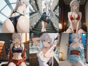 「片田舎のおっさん、剣聖になる」アリューシア・シトラス セクシー写真集3（全500枚）(人の海) [d_584158]