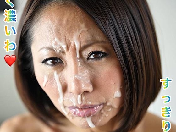 精◯を顔で浴びる人妻たち7(ごま塩おにぎり) [d_586189]