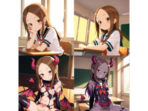 からかい上手の高〇さん  悪堕ち快楽堕ち(CR) [d_587312]