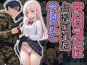 テロリストに占拠された学園にて（CG100枚）(ティッシュのご用意を) [d_587857]