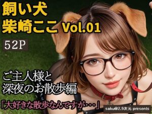 【2.9次元シリーズ】飼い犬・柴崎ここ  Vol.01  大好きなご主人様との夜のお散歩(saku@2.9次元) [d_591317]
