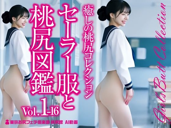 セーラー服と桃尻図鑑 Vol.1-16☆癒しの桃尻コレクション(東京お尻フェチ倶楽部桃尻館) [d_592342]