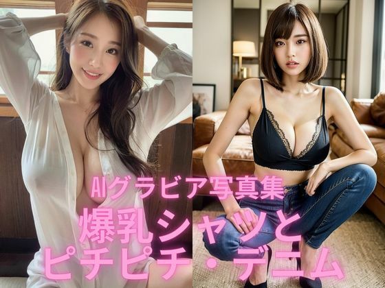 AIグラビア写真集 爆乳シャツとピチピチ・デニム(BAI Publishers) [d_592591]