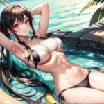 巨乳化したティファ(ラブリーパンチ（パロディ）) [d_592763]