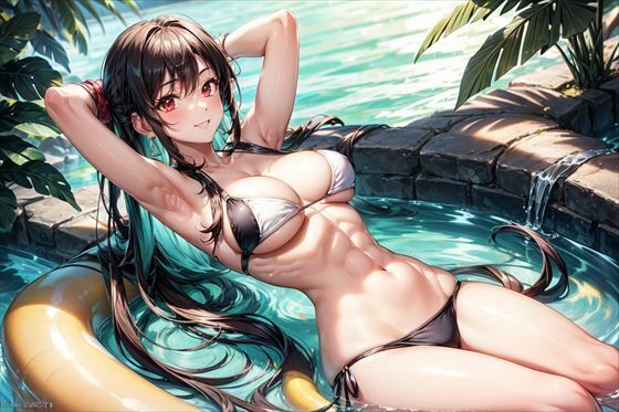 巨乳化したティファ(ラブリーパンチ（パロディ）) [d_592763]