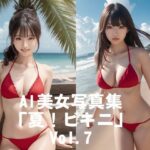 AI美女写真集「夏！ビキニ」No.7(駄馬) [d_592953]