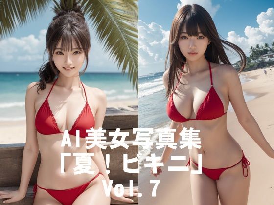 AI美女写真集「夏！ビキニ」No.7(駄馬) [d_592953]