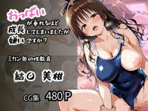 【結〇 美柑】ミカン色の性教育 おっぱいが垂れるほど成長してしまいましたが嫌いですか？(ロリアニ集会所 二次会) [d_594375]