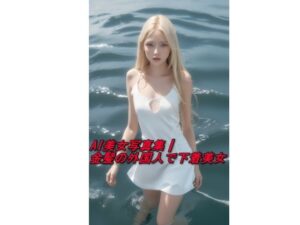 AI美女写真集┃金髪の外国人で下着美女(AI美女写真集┃清楚な大人) [d_594578]