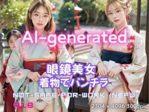 眼鏡美人の和装パンチラ写真集 〜AI-generated着物グラビア〜(美伝プロジェクト) [d_595754]