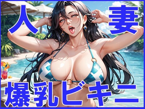 人妻  爆乳ビキニ(ジーニー) [d_596171]