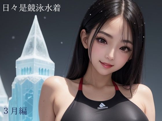 日々是競泳水着の彼女【3月】(バスターデュエル) [d_596847]