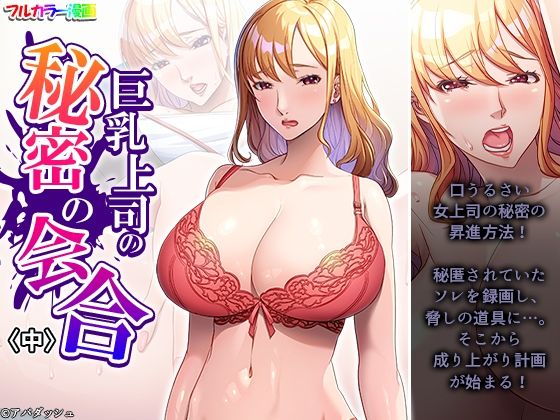 巨乳上司の秘密の会合 中(アロマコミック) [d_598083]