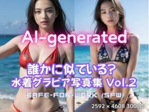 【AI実写】誰かに似ている？ 【実写風AI水着グラビア】Vol.2(美伝プロジェクト) [d_598452]