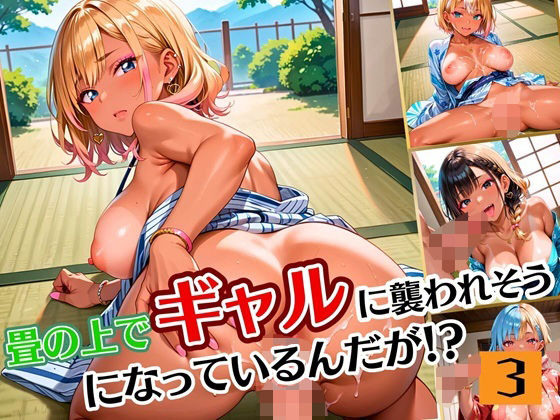 畳の上でギャルに襲われそうになってるんだが！？3【厳選CG190枚収録】(夏目神社) [d_598580]