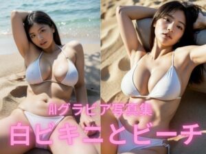 AIグラビア写真集  白ビキニとビーチ(BAI Publishers) [d_599144]
