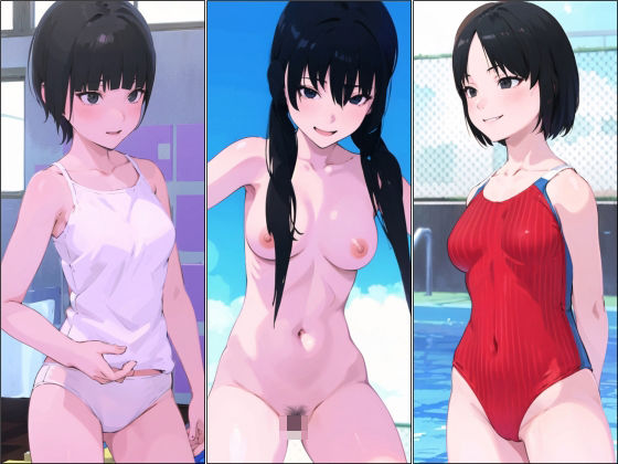 プール撮影会画像37枚＋既出画像128枚(Duvel) [d_600120]