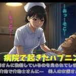 病院で起きたハプニング！看護師さんに勃起してるのを見られてしまい、、(ぐちゃぐちゃ企画) [d_600425]