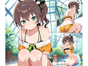 ［VTuber］  夏色ま〇り  エロCG集(ほうじちゃのイラスト屋) [d_601075]