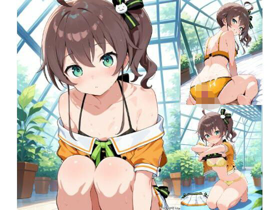 ［VTuber］  夏色ま〇り  エロCG集(ほうじちゃのイラスト屋) [d_601075]