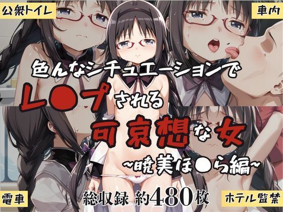 超絶不幸〜色んなシチュエーションでレ●プされる可哀想な女〜暁美ほ●ら編(HB鉛筆) [d_601178]