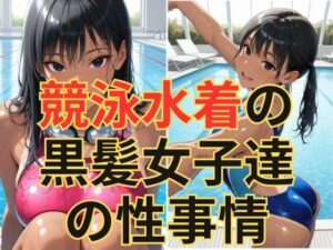 競泳水着の黒髪女子達の性事情(dadada) [d_602549]