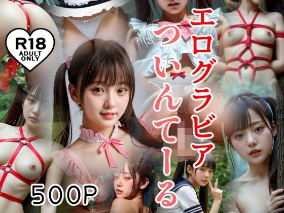 500P エログラビア ついんてーる(え〜あい出版) [d_603217]